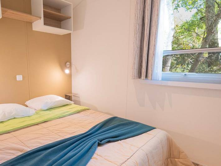 Mobil home pour 6 personnes, avec bassin pour enfant à Saint-Paul-en-Forêt - 4