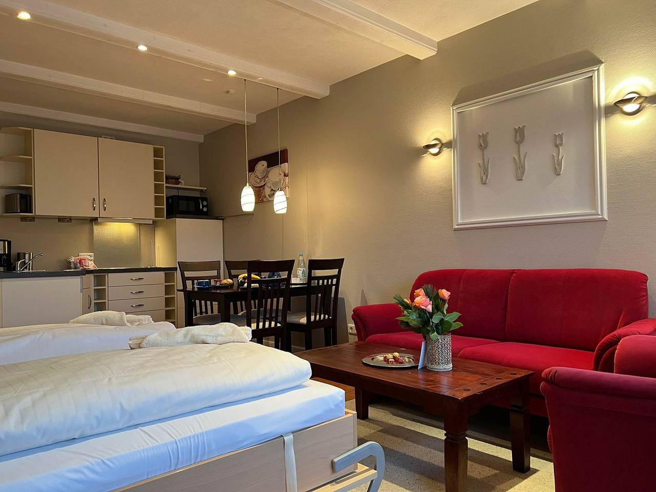 Ganze Wohnung, Rund 37 Quadratmeter groß und auch noch Rollator freundlich. in Westerland, Sylt (Gemeinde)