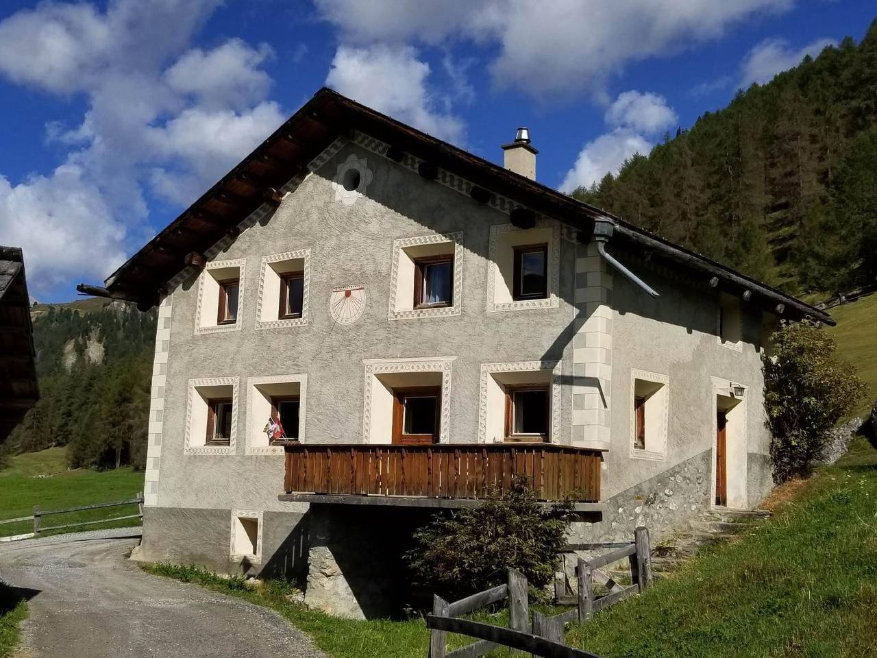 Haus Lü D'aint in Lü, Val Müstair
