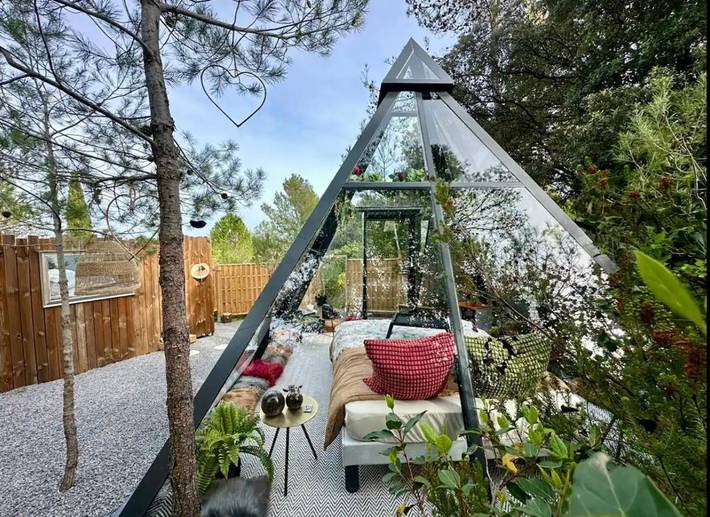 Gîte pour 2 personnes, avec jardin et vue à Montarnaud - 2