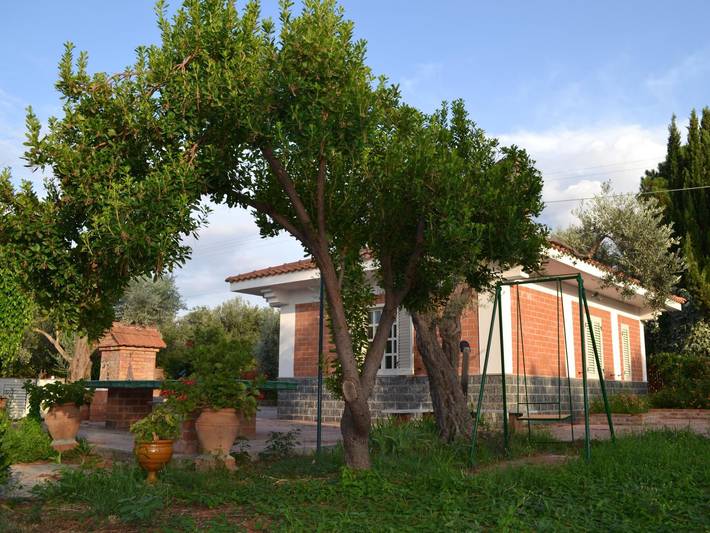 Ferienhaus für 3 Personen, mit Garten