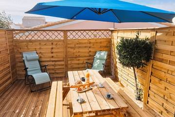 Gîte pour 4 personnes, avec terrasse, animaux acceptés dans Plage de La Paracou