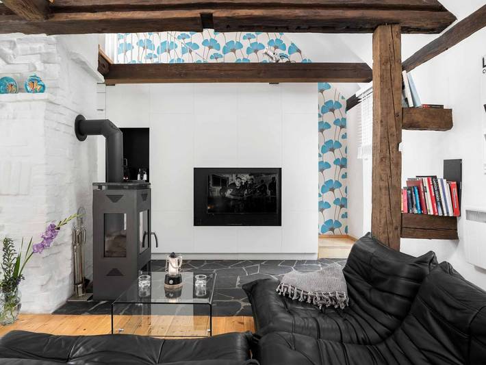 Ferienhaus für 4 Personen, mit Terrasse und Garten