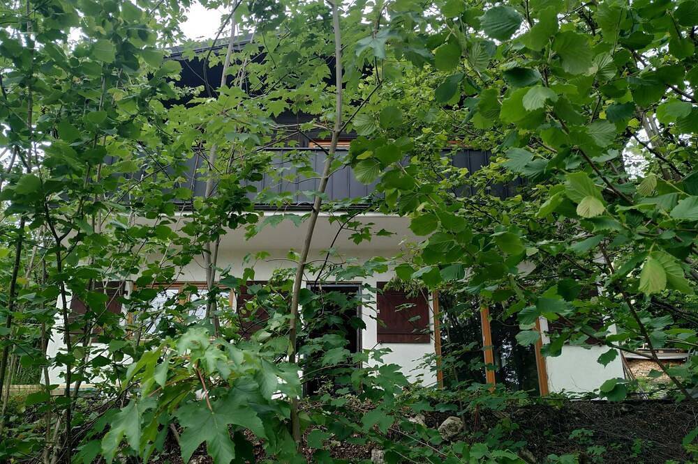 Ganze Wohnung, Ferienhaus Frankenglück - Wohnung Holz vor der Hütt´n in Egloffstein, Frankenalb
