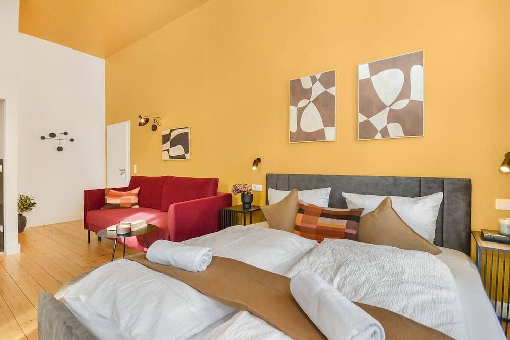 Apartamento entero, 4 Bedroom Terrace Suite Oasis | *Workspace* Em-Apartments Deutschland in Bielefeld, Renania del Norte-Westfalia