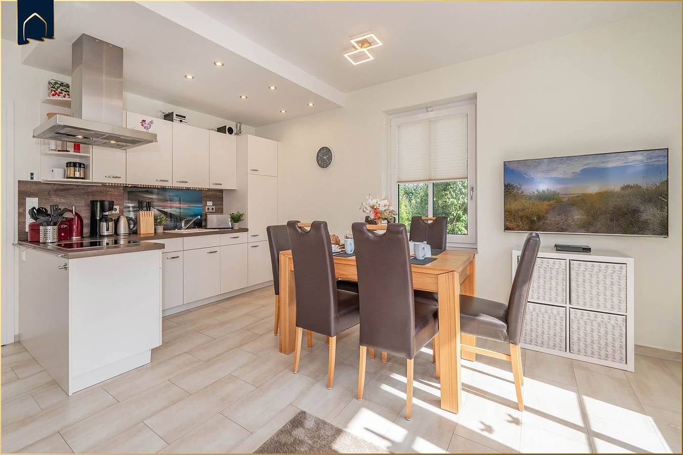 Modernes Ferienhaus in Korswandt mit großem Garten in Waldnähe in Gothensee, Korswandt