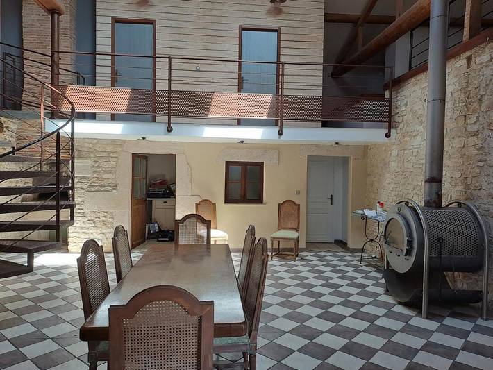 Gîte pour 6 personnes, avec terrasse et vue, animaux acceptés dans Bouconville-sur-Madt