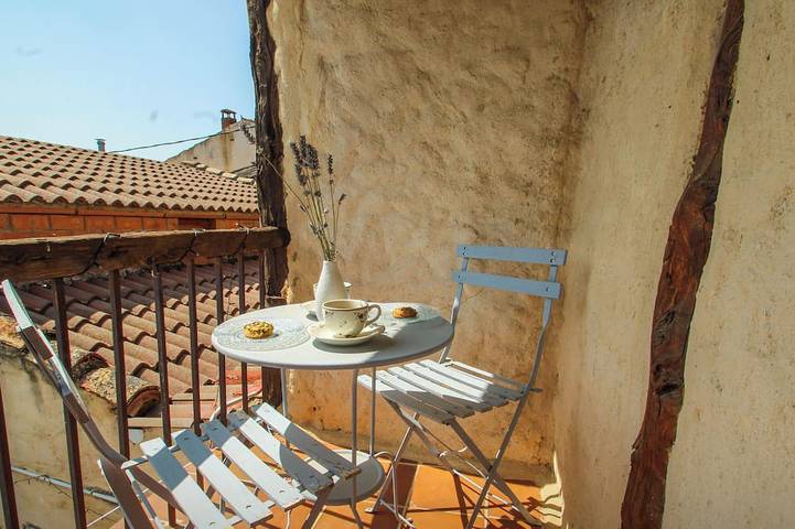 Gîte pour 6 personnes, avec balcon et jardin - 1