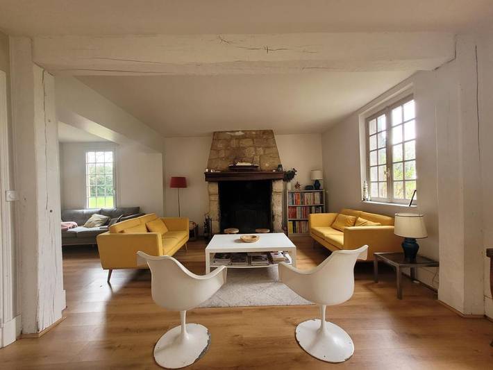 Location de vacances pour 11 personnes, avec vue et jardin, animaux acceptés à Gonneville-sur-Honfleur - 2