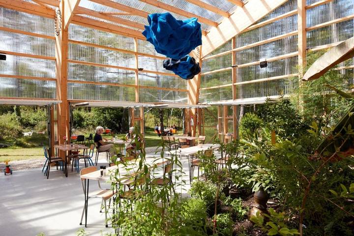 Lodge pour 4 personnes, avec vue et jardin, animaux acceptés