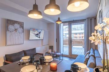 Gîte pour 4 personnes, avec terrasse dans Office de Tourisme de l'Alpe d'Huez