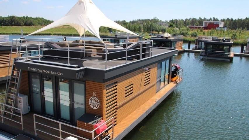 Boot für 4 Personen, mit Terrasse in Sachsen