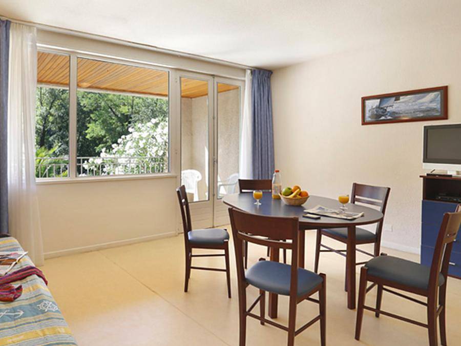 Résidence Le Domaine de Chames - Vacancéole - Studio 6 personen - Mit Schlafecke 6 Personen in Vallon-Pont-d'Arc, Ardèche