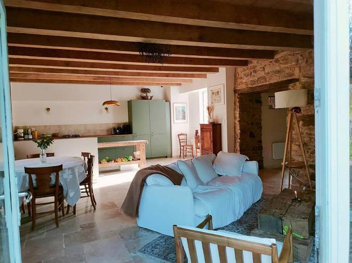 Location de vacances pour 8 personnes, avec terrasse et jardin à Béganne - 3