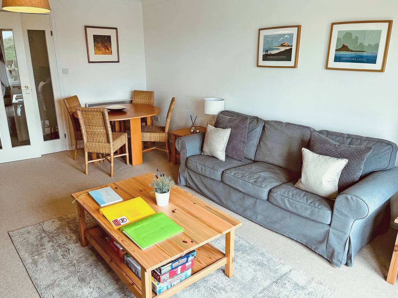 Sandy View in Beadnell, Benthall