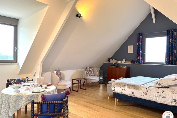 Gîte pour 2 personnes, avec jardin à Pennedepie - 2