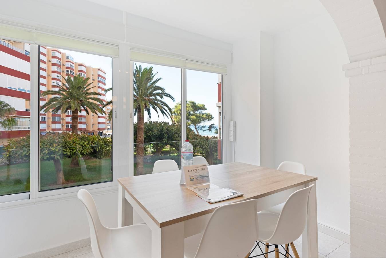 Ganze Wohnung, Ferienwohnung "Sol Playa Torrox A55" mit Meerblick, Gemeinschaftspool und Wlan in Torrox Costa, Torrox