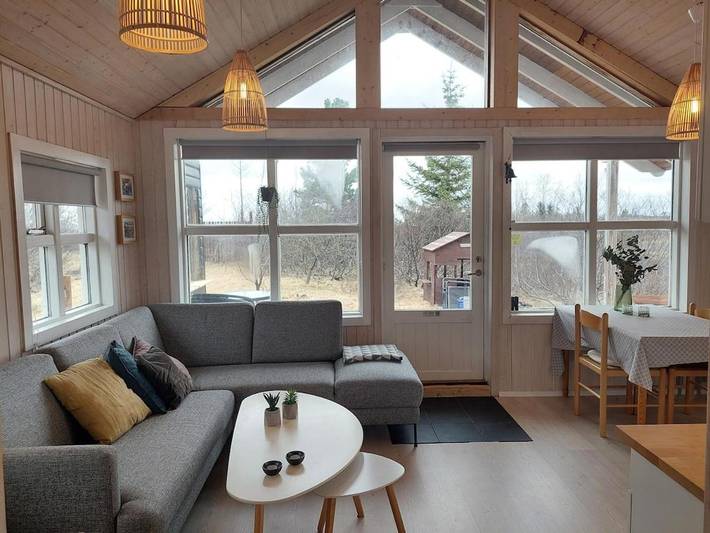 Ferienhaus für 6 Personen, mit Ausblick und Garten, mit Haustier in Island - 3