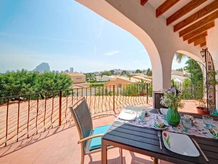 Ferienwohnung für 4 Personen, mit Garten und Terrasse in Calpe - 2