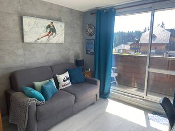 Gîte pour 4 personnes, avec balcon à Taninges