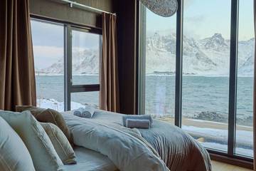 Blockhütte für 8 Personen in Flakstad, Lofoten, Bild 2