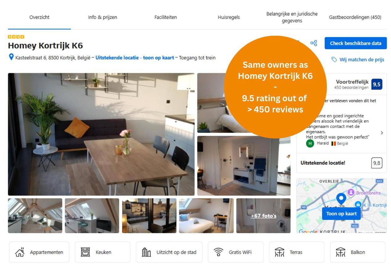 Homey Kortrijk L29 in Courtrai, Flandre-Occidentale