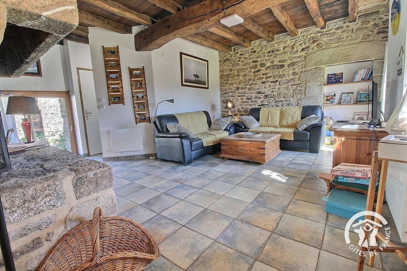 La maison bleue in Limerzel, Région de Vannes