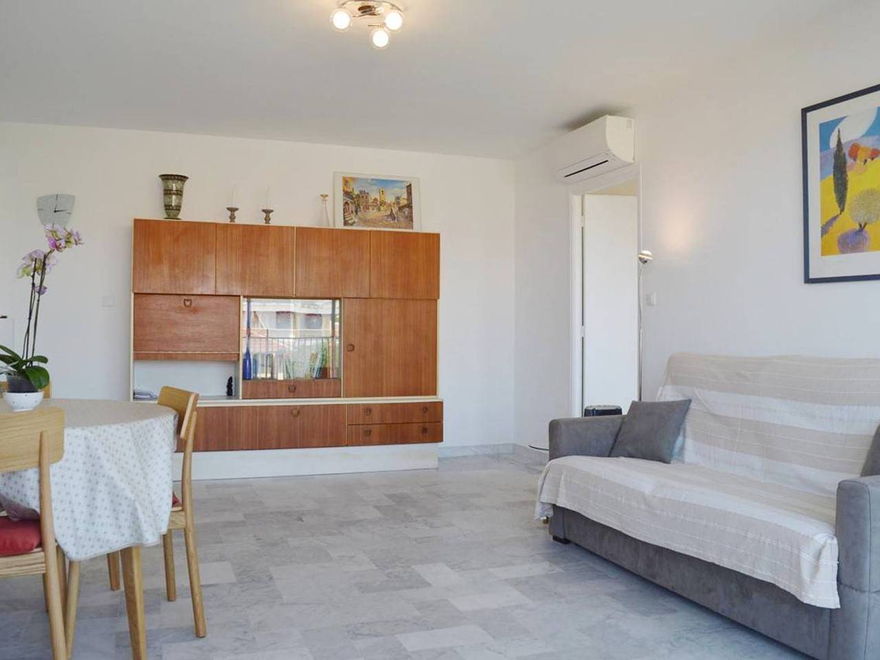 Hel leilighet, Ferieleilighet for 4 personer med balkong in Antibes, Cannesregionen