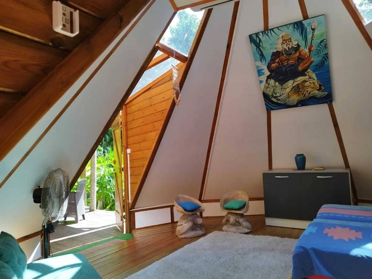 Gemütliches Chalet mit privatem Zugang in Pointe-Noire in Pointe-Noire, Guadeloupe