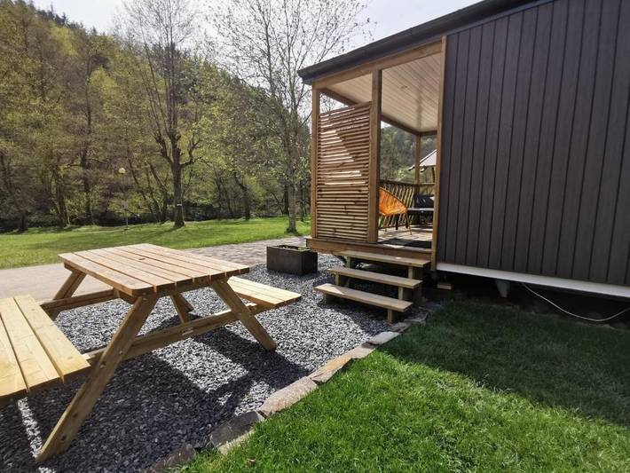 Camping für 5 Personen, mit Terrasse und Garten sowie Ausblick in Luxemburg