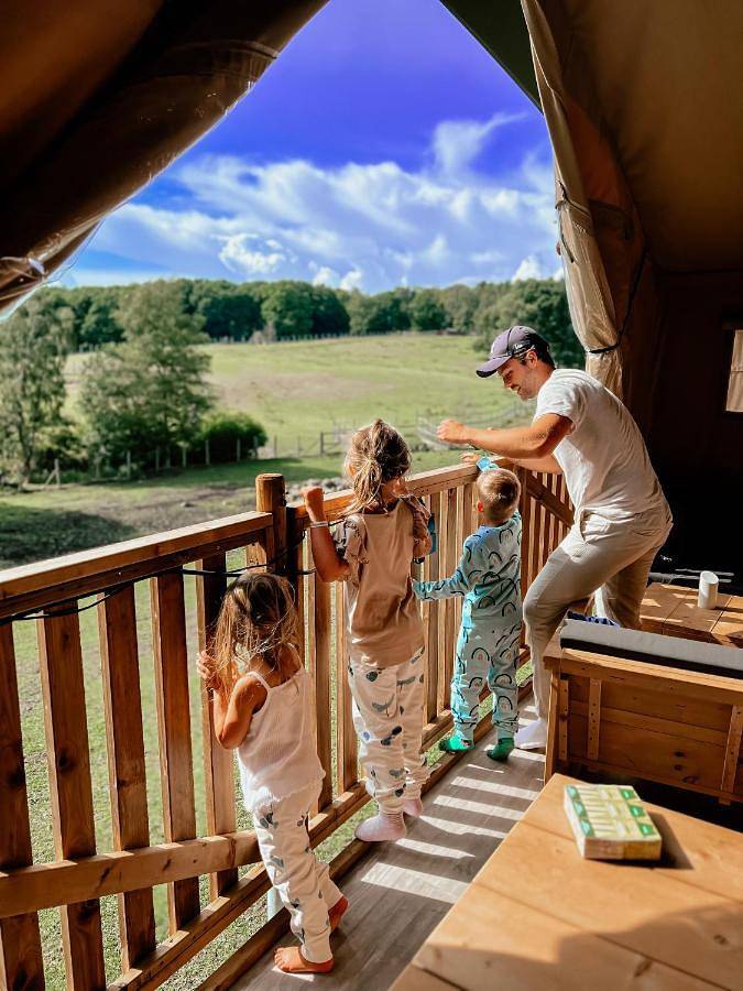 Camping für 4 Personen, mit Terrasse und Ausblick in Südschweden - 2