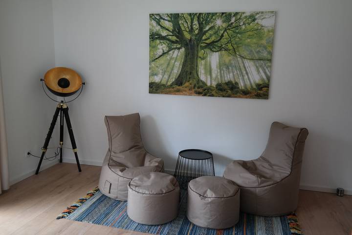 Ferienwohnung für 6 Personen, mit Balkon und Terrasse sowie Garten in Weißenburg