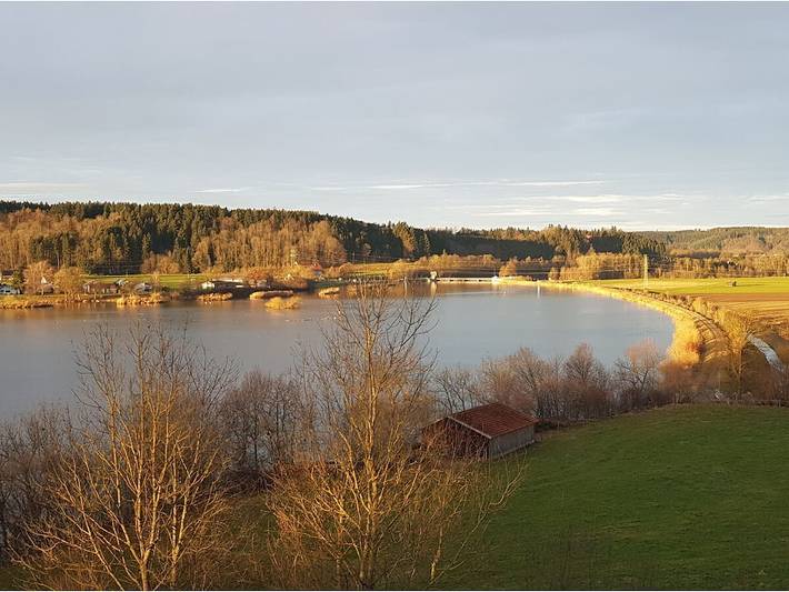 Ferienhaus für 2 Personen, mit Terrasse und Garten sowie Sauna und Seeblick in Landkreis Günzburg - 4