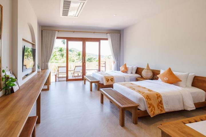 Vakantiehuis voor 9 personen, with tuin and uitzicht as well as zwembad and kinderzwembad op Koh Tao