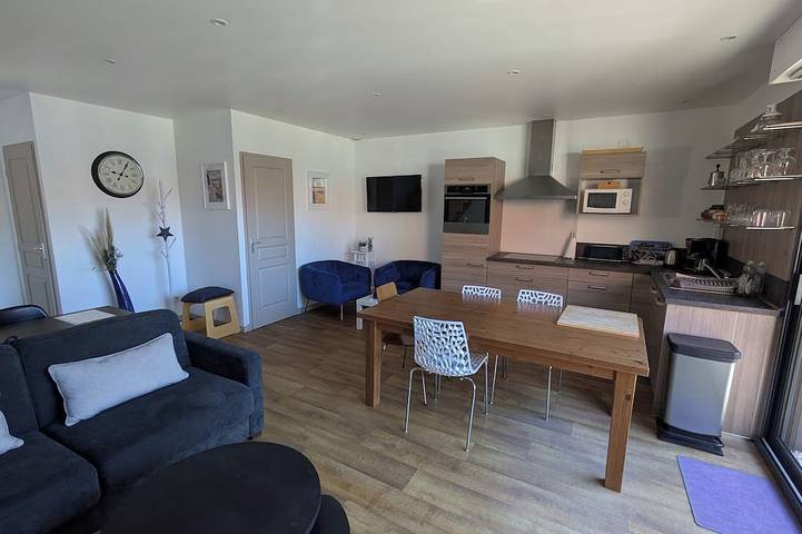 Maison de vacances pour 6 personnes, avec Terrasse à Condette
