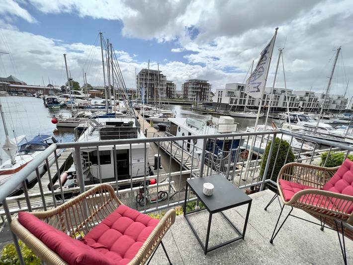 Ferienwohnung für 2 Personen, mit Balkon und Seeblick in Cuxhaven (Stadt)