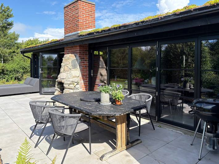 Casa de vacaciones nórdica con vistas al fiordo de Enø in Karrebæksminde, Enø