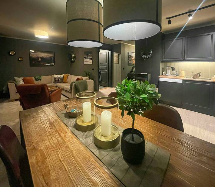 Ferieleilighet for 6 personer, med sauna og terrasse, barnevennlig i Trysil 