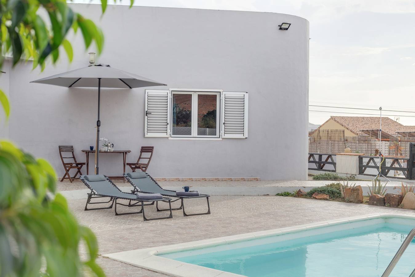 Villa de vacances 'Brisa De Gairia' avec vue sur les montagnes, Wi-Fi et climatisation in Antigua, Fuerteventura