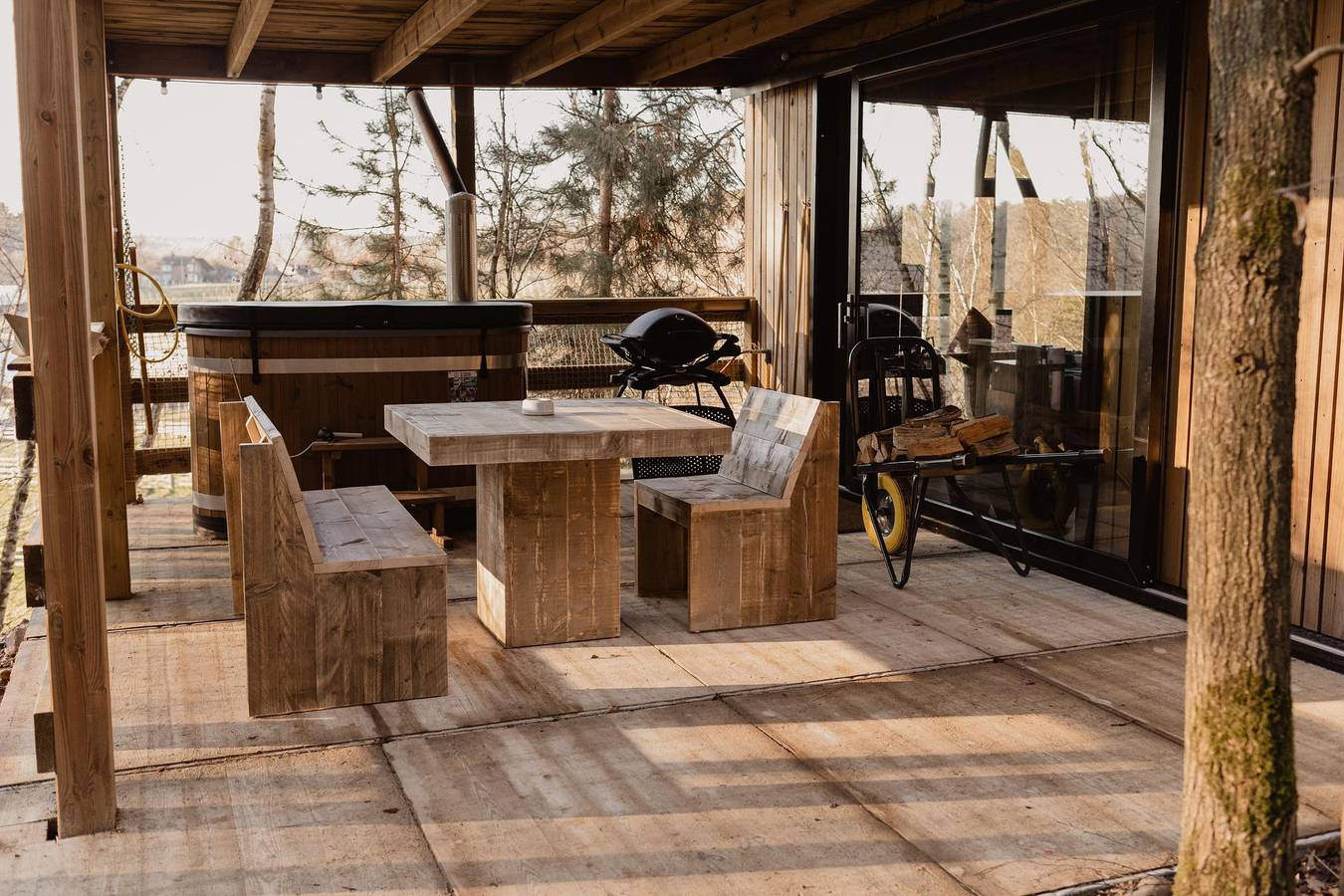 Recreatiedomein Warredal — Comfort Sweet met hottub in Maaseik, Hoge Kempen