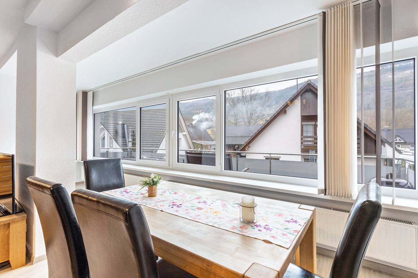 Appartement entier, Appartement 'Ferienwohnung Lenne Traum' avec Balcon in Lennestadt, Sauerland