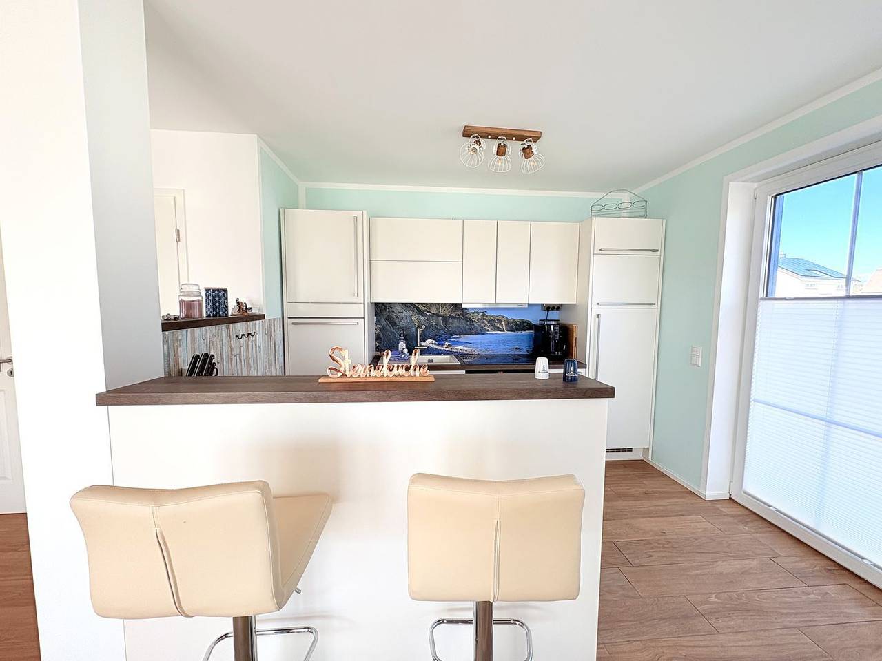 Ferienhaus Heimathafen – Erholen in naturnaher Lage mit Garten und Wlan in Lancken, Dranske