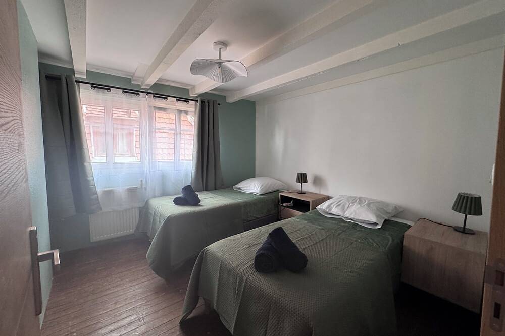 Beams and Prestige - Alsatian Charm in the Heart of Sélestat, Accommodates Up to 8 People in Sélestat, Región de Sélestat-Erstein