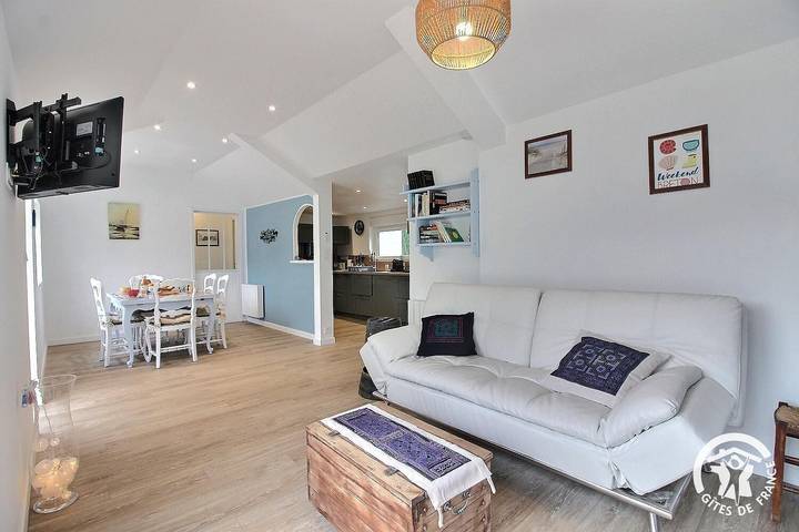 Gîte pour 4 personnes, avec terrasse et jardin dans Plage de l'île-à-Poule - 4