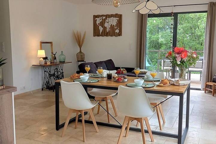 Maison de vacances pour 4 personnes, avec terrasse et jardin - 1