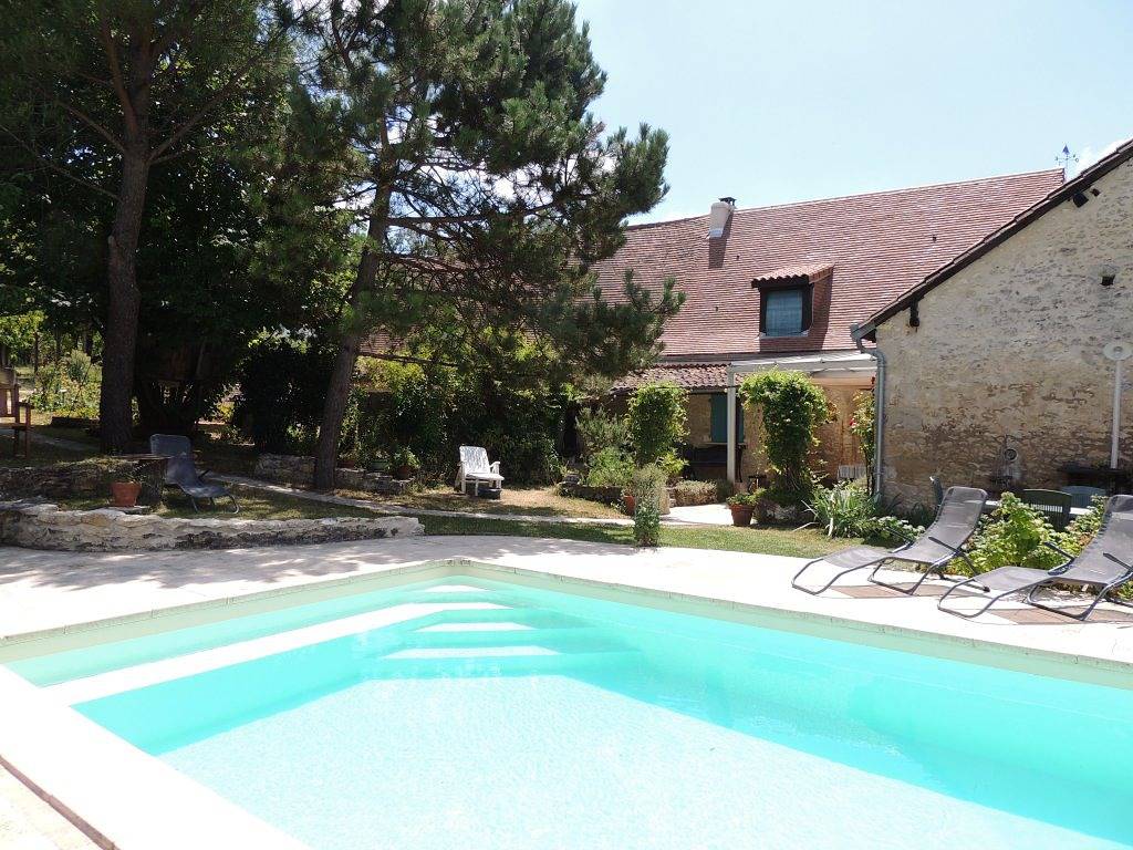 Maison campagne, proche Périgueux, avec piscine in Escoire, Périgord Blanc