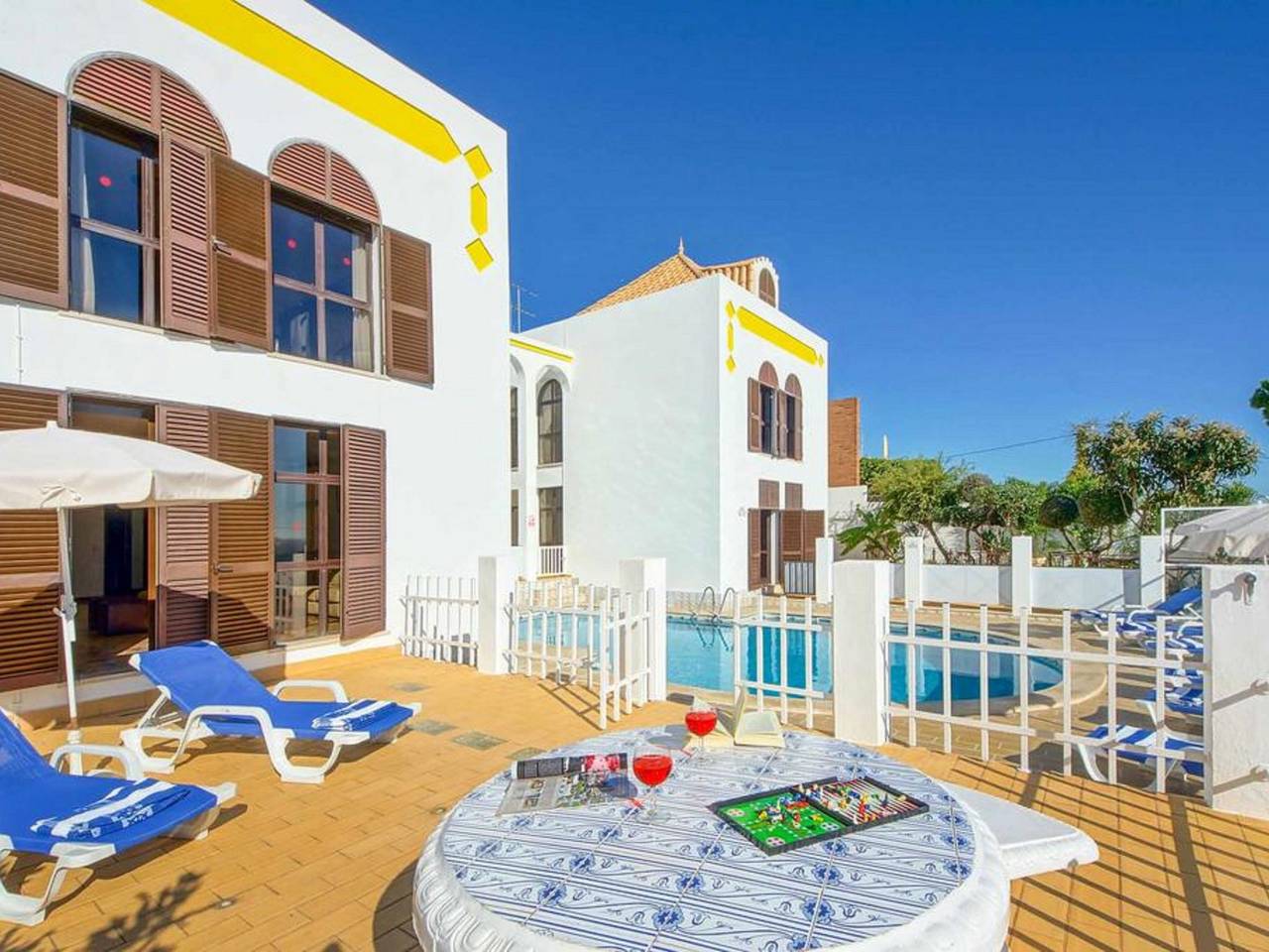 Chalet "Villa Albuar" mit eigenem Pool in Albufeira, Distrito de Faro