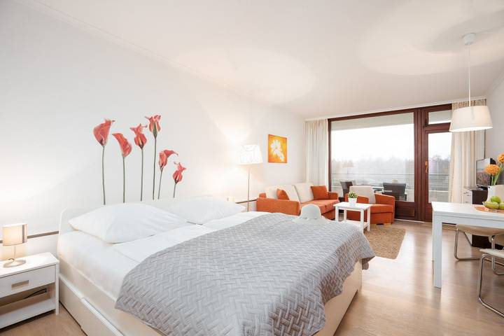 Ferienwohnung für 2 Personen, mit Sauna und Balkon in Timmendorfer Strand