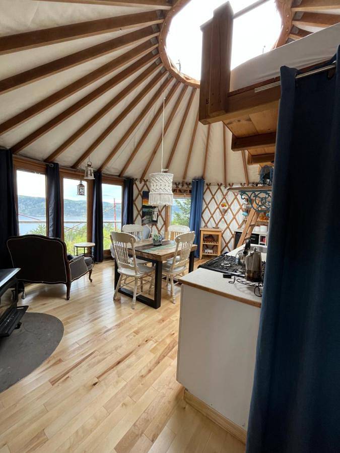 Camping voor 4 personen, met terras en uitzicht in Canada