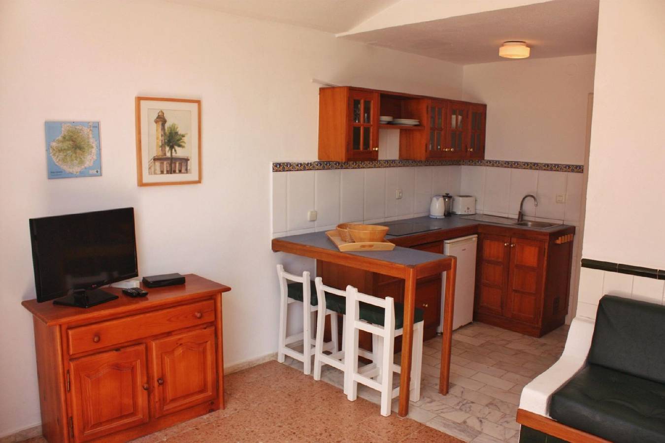 Apartamento vacacional entero, Apartamento de vacaciones para 2 personas aprox. 40 qm en Playa del Águila, Gran Canaria (Costa sur de Gran Canaria) in Playa del Águila, San Bartolomé de Tirajana